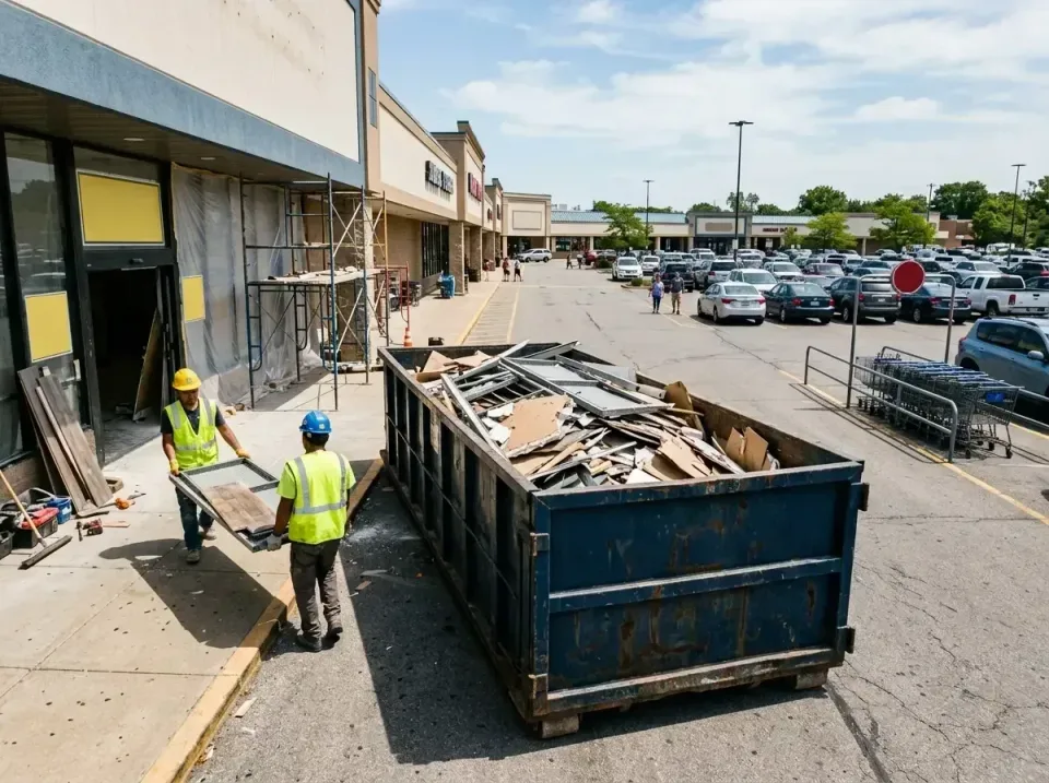 retail-store-renovation-debris-003 — frequently asked questions, Roll-off Dumpster Rentals in Lake Worth, TX